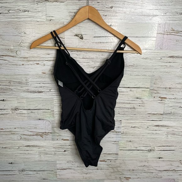 Everyday Sunday black one piece swimsuit xs - Picture 2 of 2